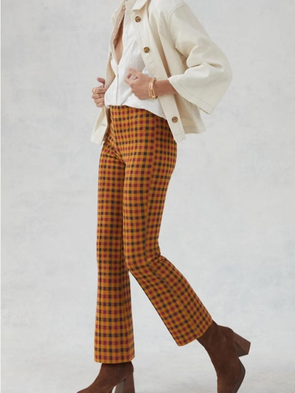 Maeve Knit Kick Flare Pants